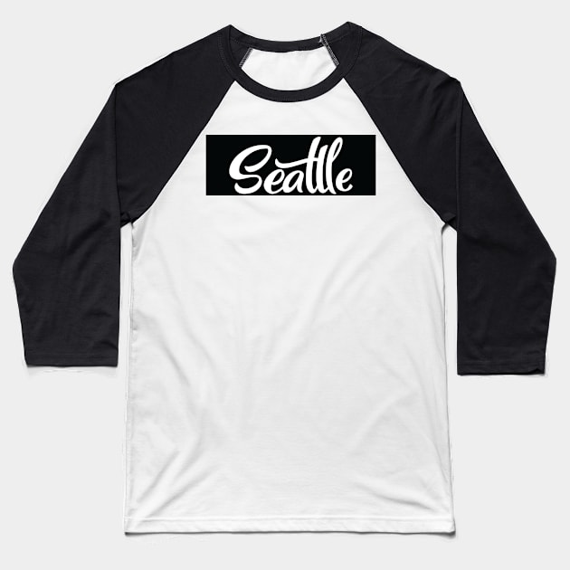 Seattle Baseball T-Shirt by ProjectX23Red